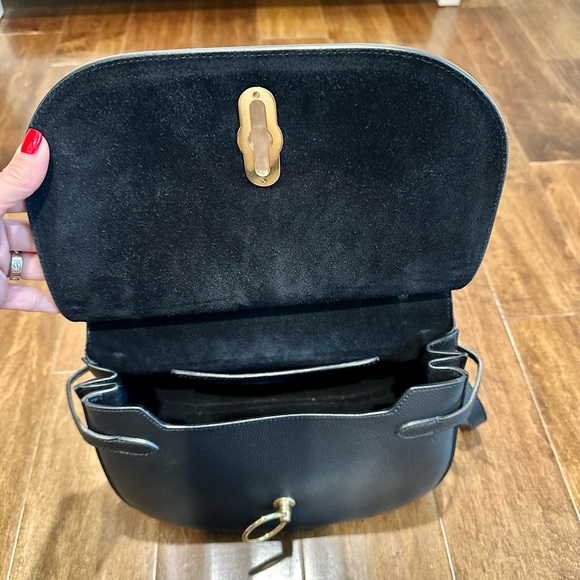** SOLD** Mulberry Amberley Satchel Classic, Black, Small - Picture 10 of 16